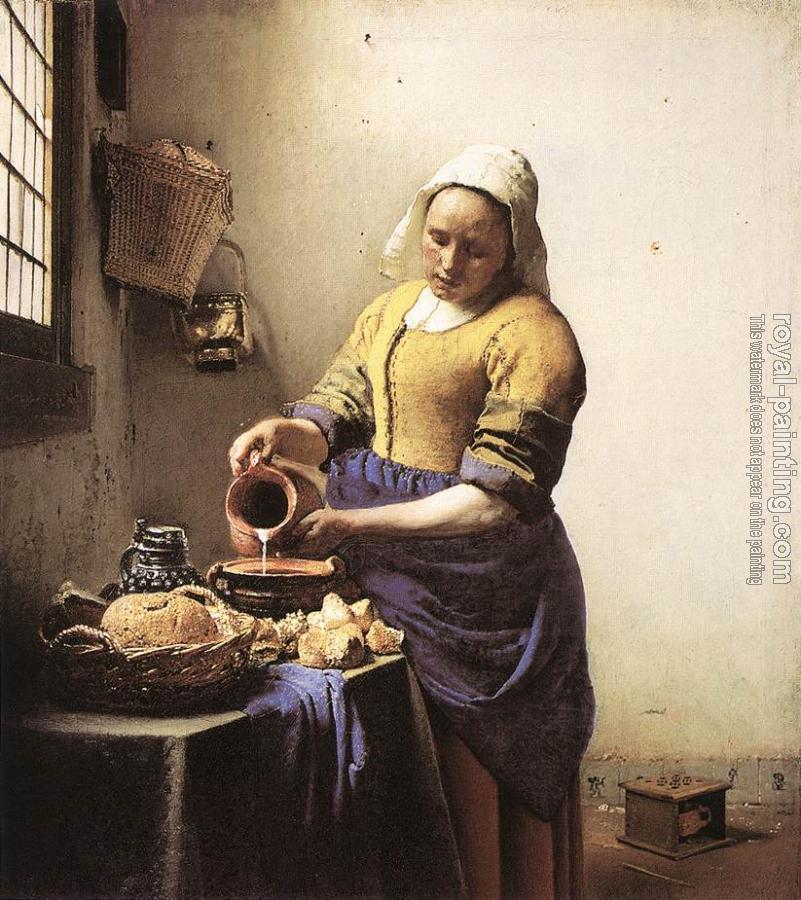 Jan Vermeer : The Milkmaid